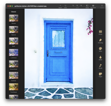 Product Designer at Waterlogue Pro by Tinrocket