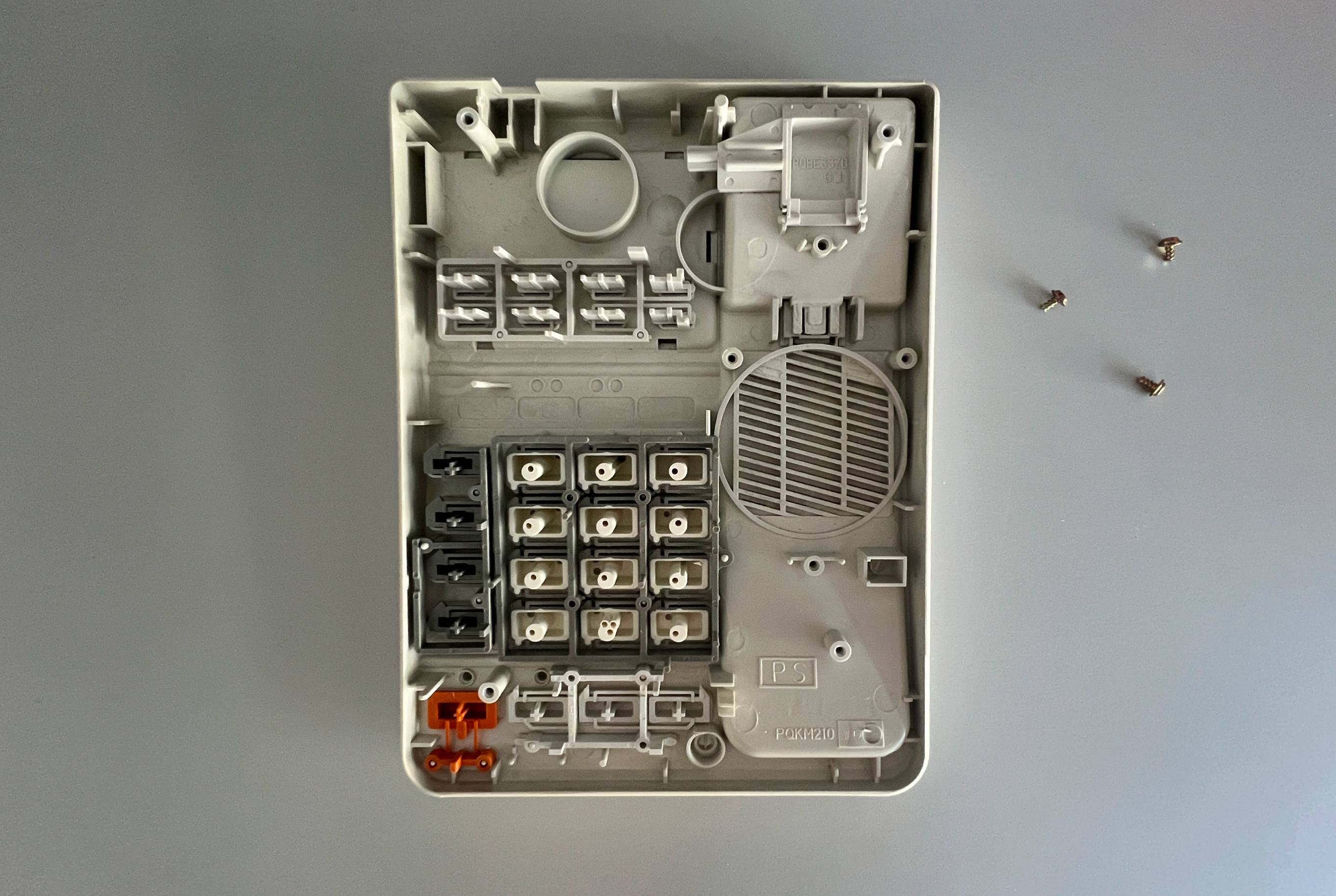 Panasonic phone parts continuing to be cleaned and restored