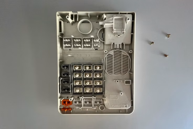 Panasonic phone parts continuing to be cleaned and restored