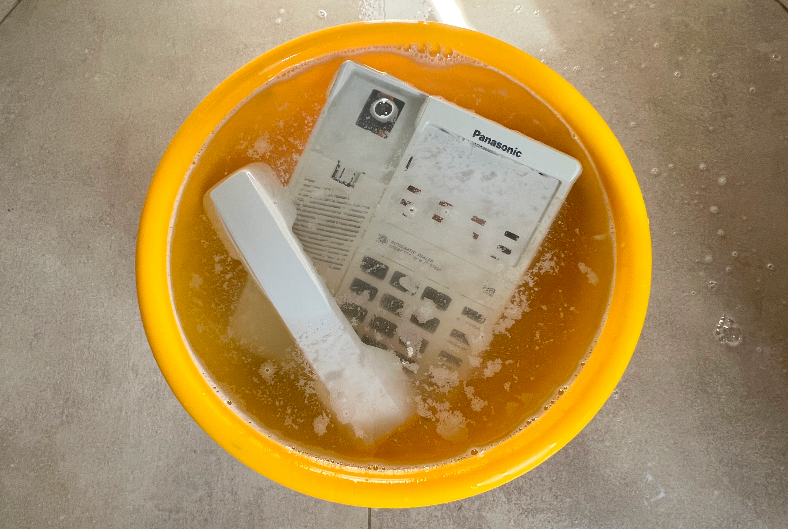 Further progress in restoring the Panasonic phone components