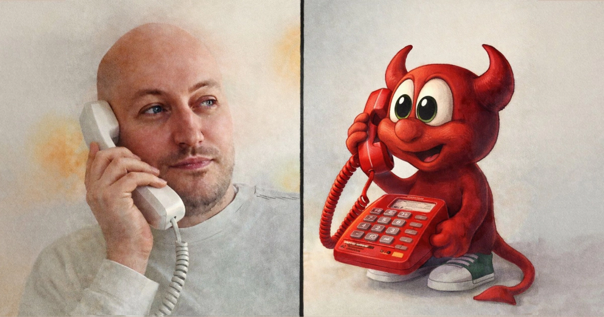 Desktop phone connected to FreeBSD server system setup