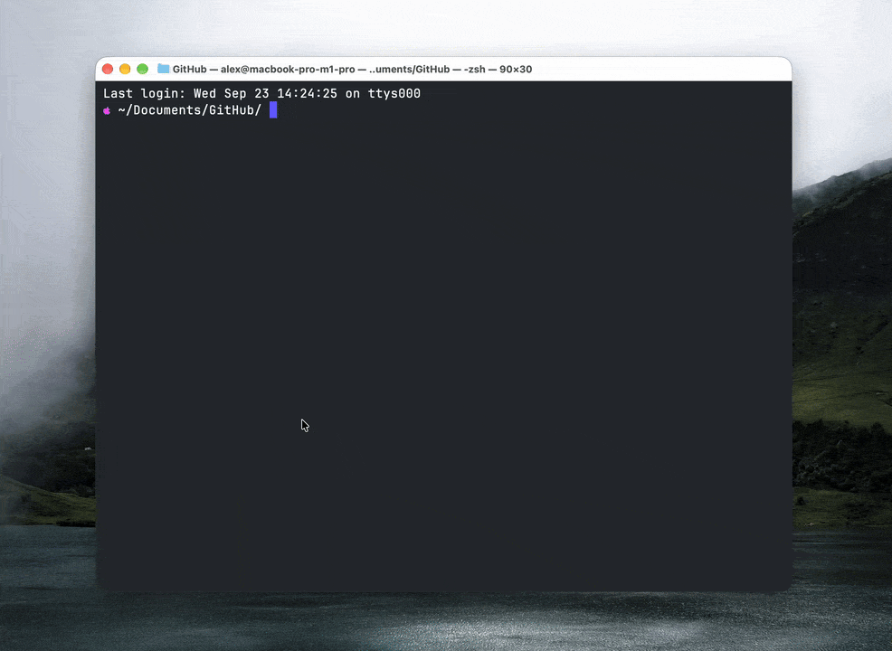 Starting a Terminal session before launching an AI agent