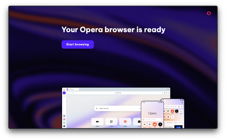 Opera is ready