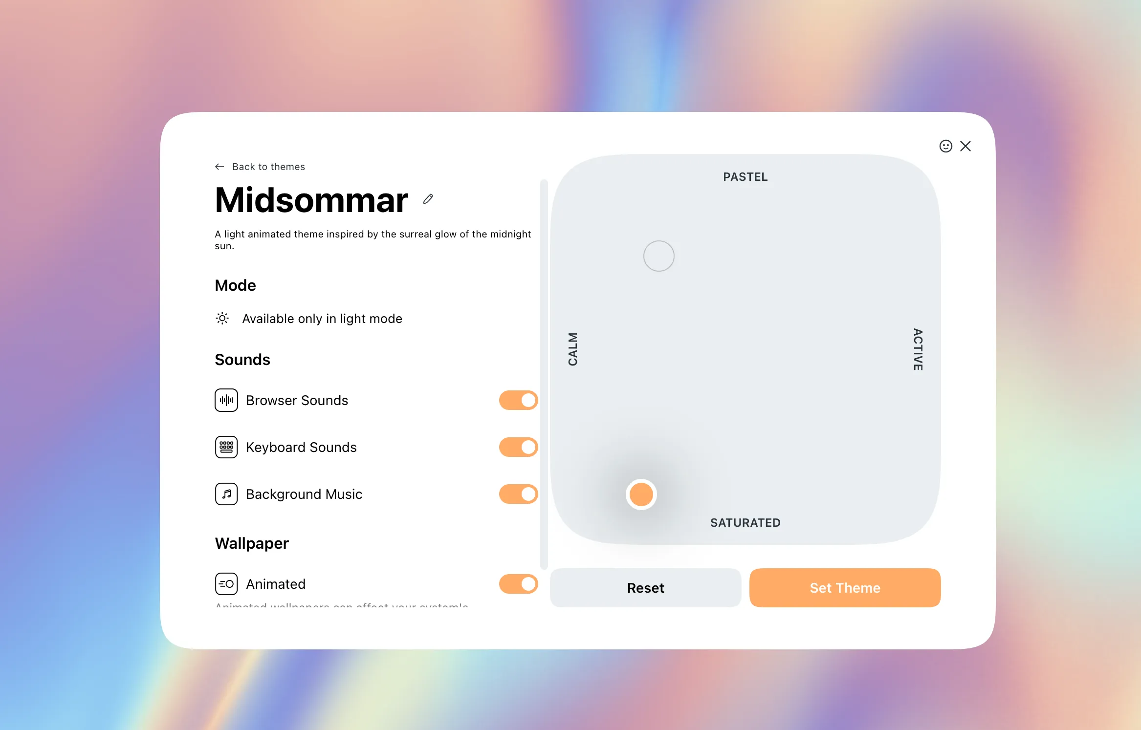 Opera&rsquo;s Animated Backgrounds
