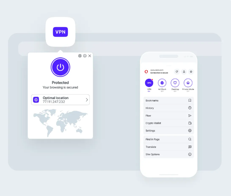 Opera&rsquo;s VPN