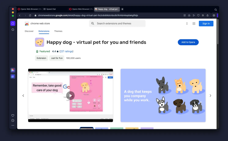 Opera&rsquo;s Extensions