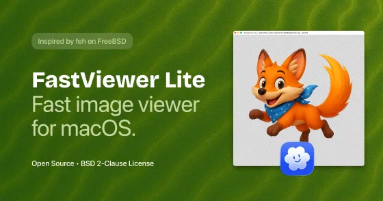 FastViewer Lite image viewer for macOS