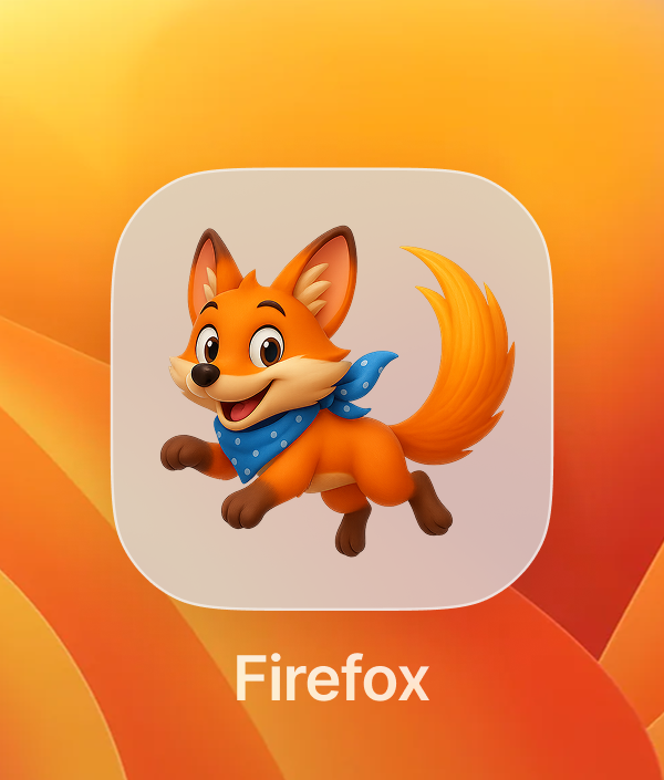 Firefox concept icon