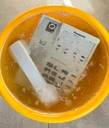 Panasonic KX-T2315 desk phone connected to a FreeBSD server
