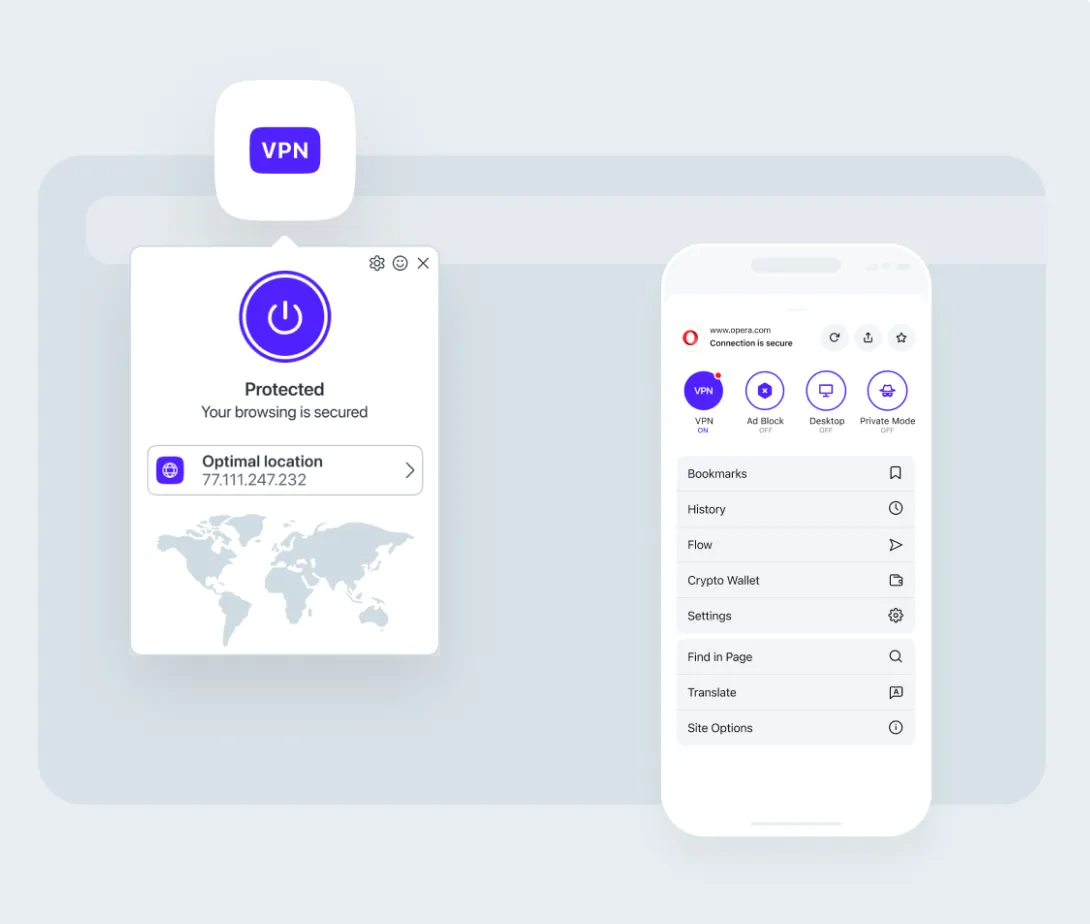 Opera’s VPN