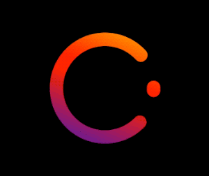 Dash circle animation with gradient