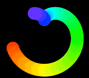 Heart gradient animation