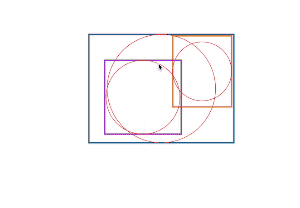 Draw rects and circles