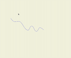 Wiggle drawing
